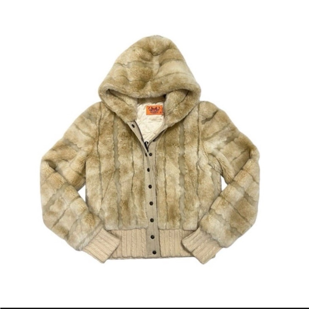 Juicy Couture Vintage Faux Fur Jacket Women’s